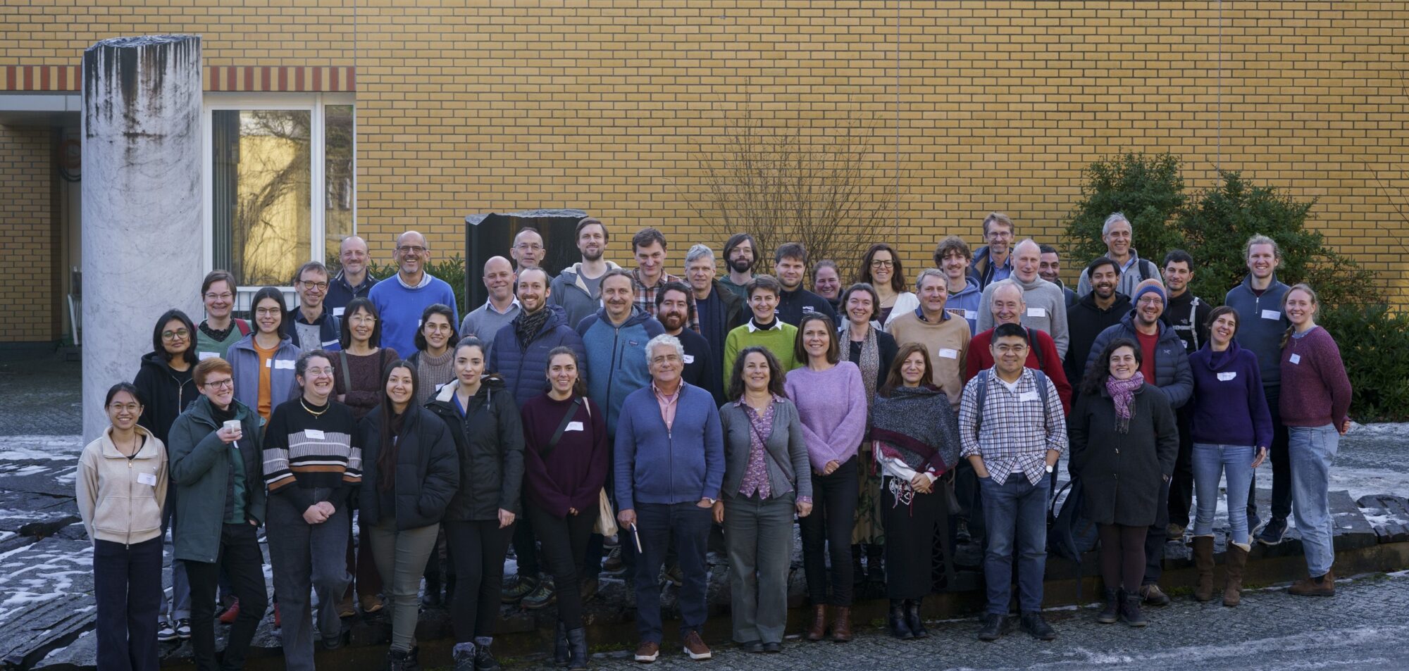 DEFORM annual meeting group photo of researchers
